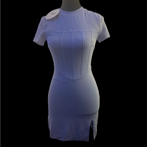 Princess Polly Dresses & Skirts - Princess Polly Blue Bodycon Dress NWT 4